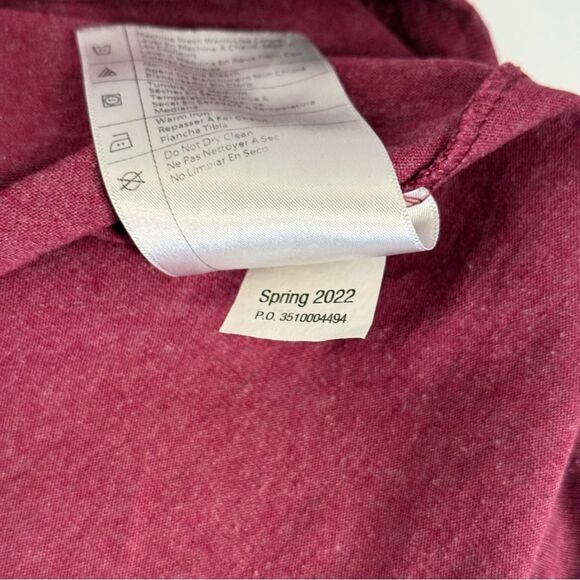 CARHARTT K87 BEET RED HEATHER POCKET T-SHIRT LARGE - Picture 5 of 7